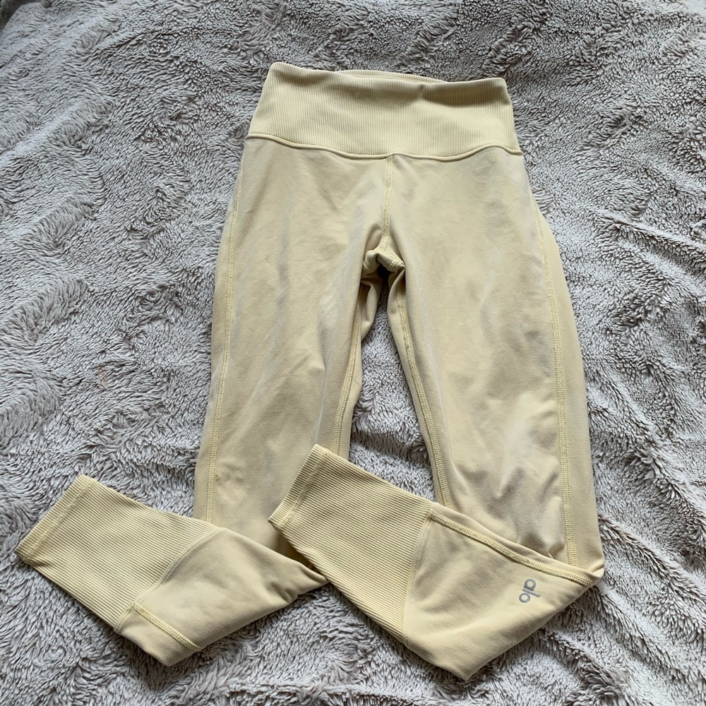 Alo Yellow Leggings